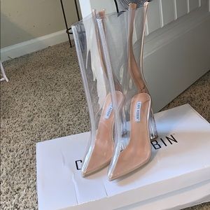 Cape Robin Transparent Heels